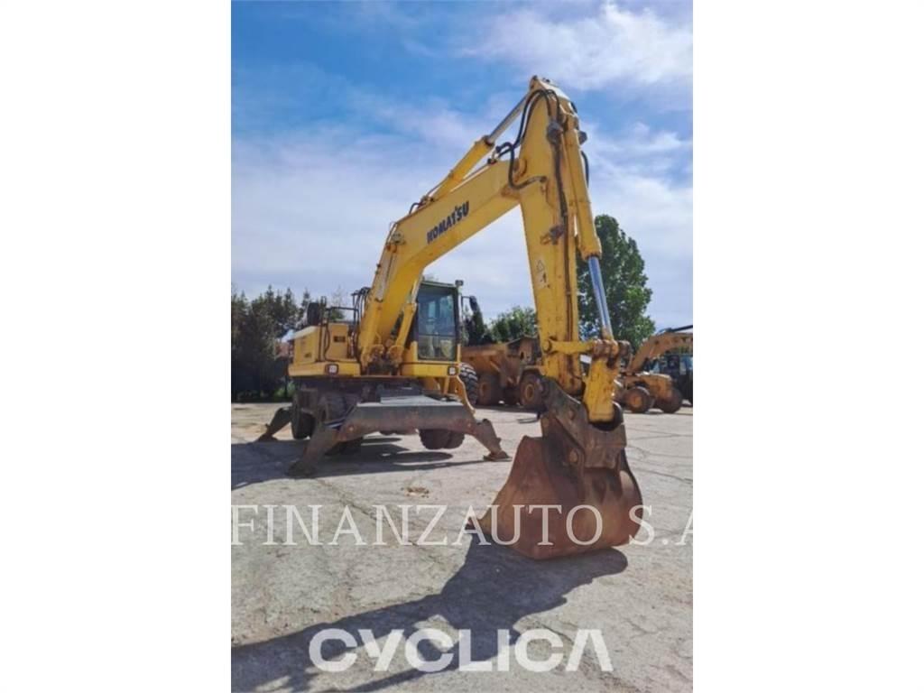Komatsu PW200-7 Wielgraafmachines