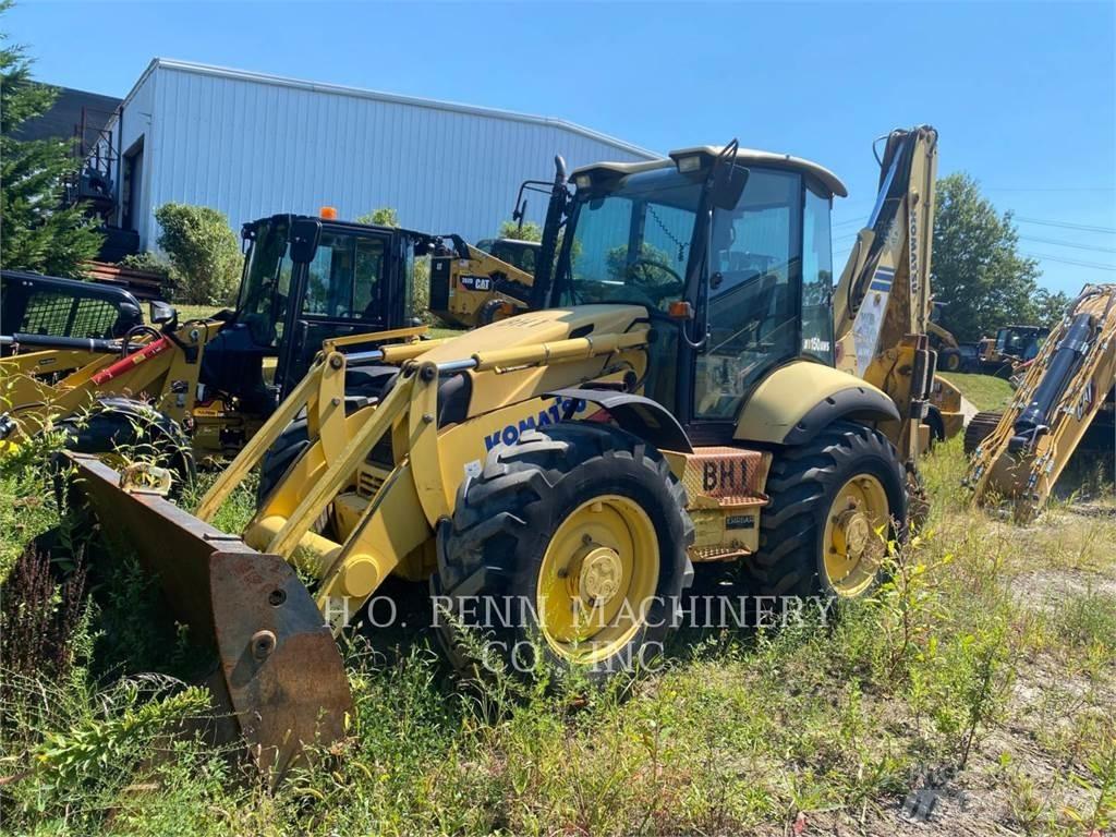 Komatsu WB150 Graaf-laadcombinaties