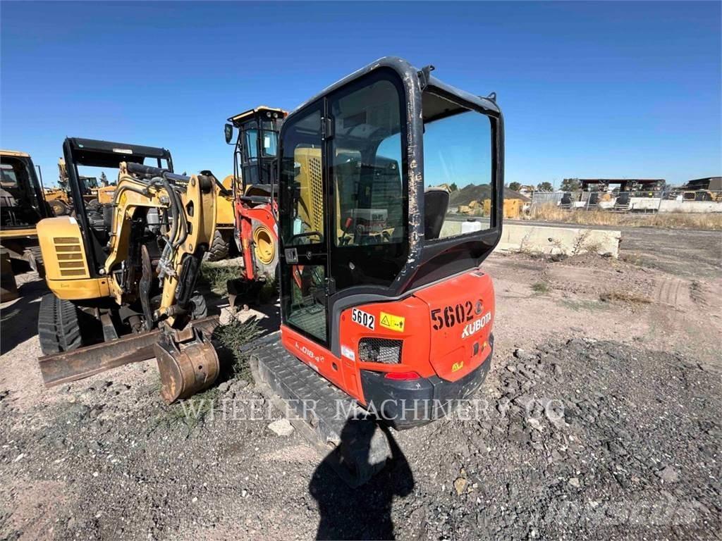 Kubota KX018-4 Rupsgraafmachines