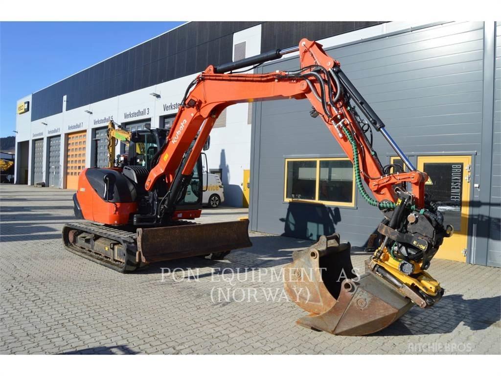 Kubota KX80 Rupsgraafmachines