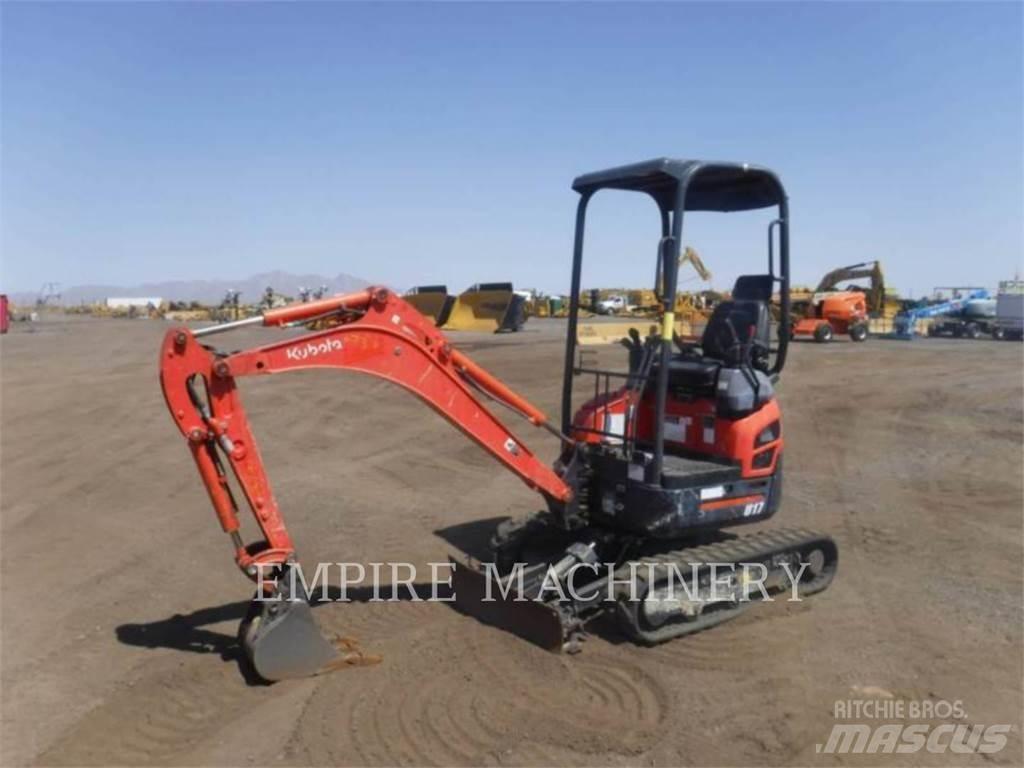 Kubota U17 Rupsgraafmachines