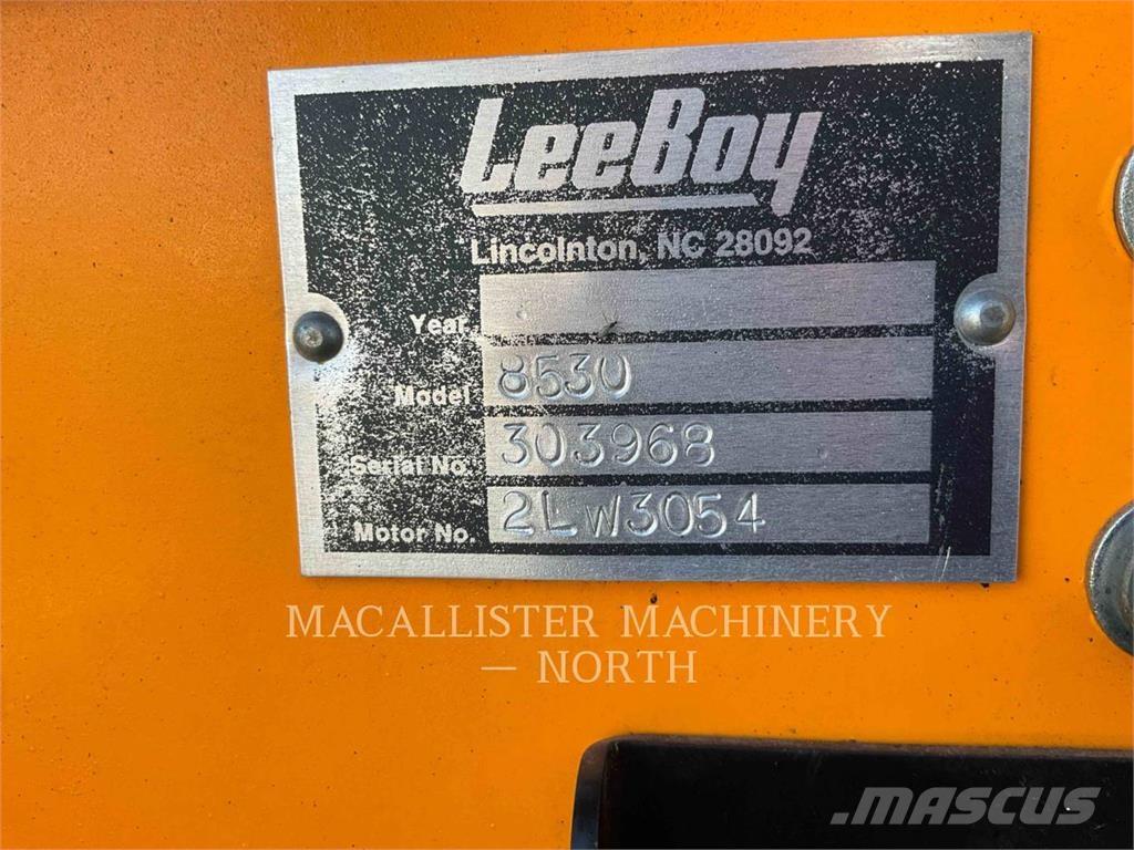 LeeBoy 8530 Asfaltafwerkmachines