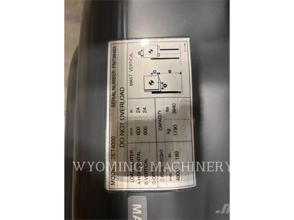 Mitsubishi 2ET4000 Elektrische heftrucks