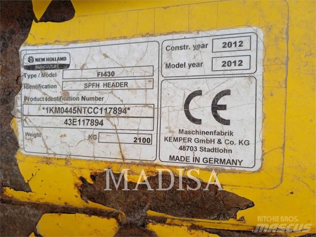 New Holland 430FI Accessoires voor maaidorsmachines