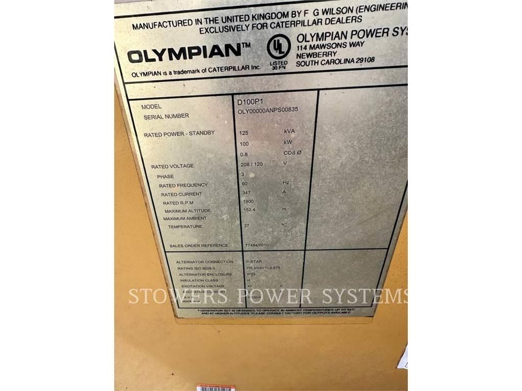 Olympian D100P1 Diesel generatoren