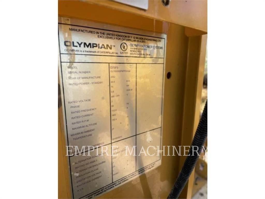 Olympian D75P3 Diesel generatoren