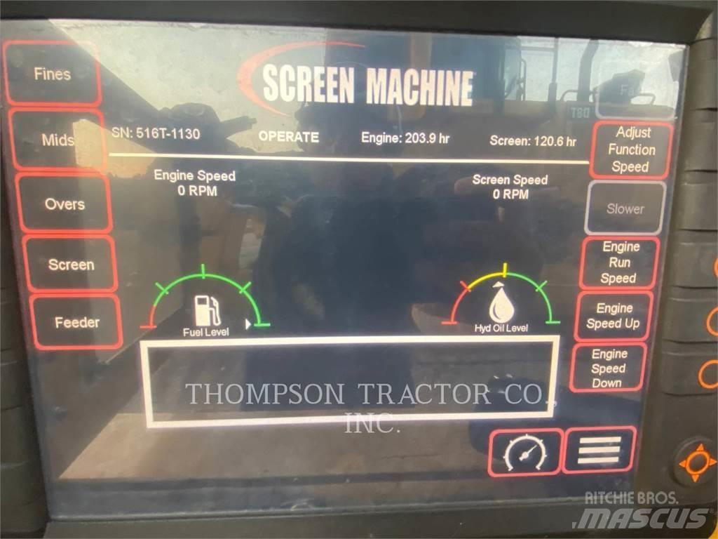 Screen Machine 516T Zeefinstallatie