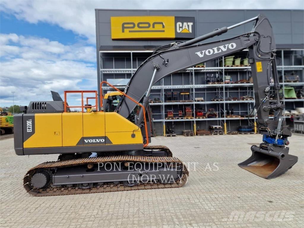 Volvo EC220 Rupsgraafmachines