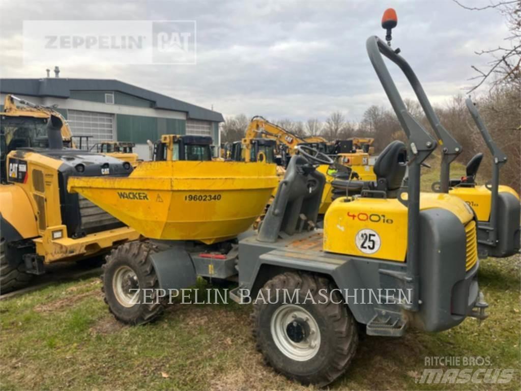 Wacker 4001 Knik dumptrucks