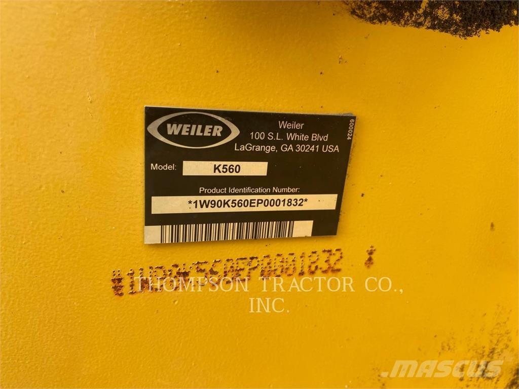Weiler K560FV Boomstamladers