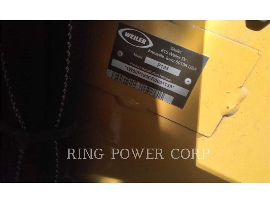 Weiler P195 Asfalt recyclers