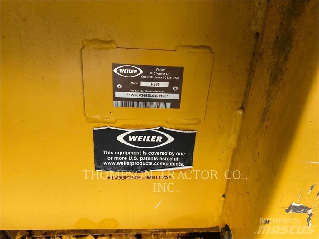 Weiler P265FV Asfaltafwerkmachines