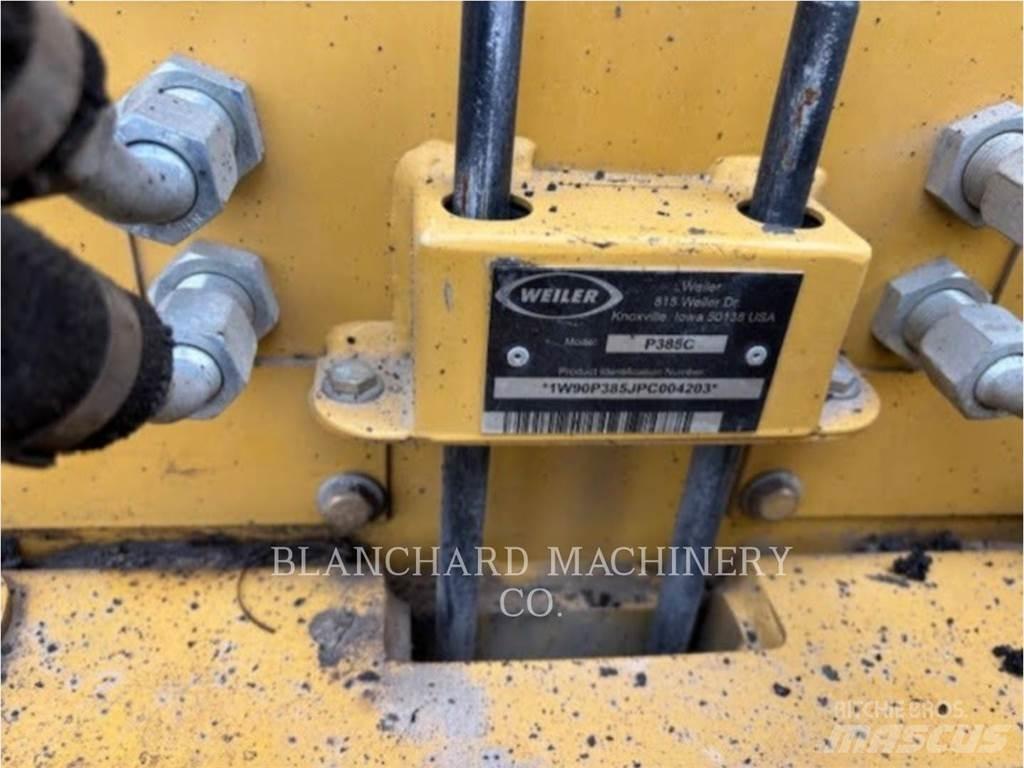 Weiler P385C Asfaltafwerkmachines