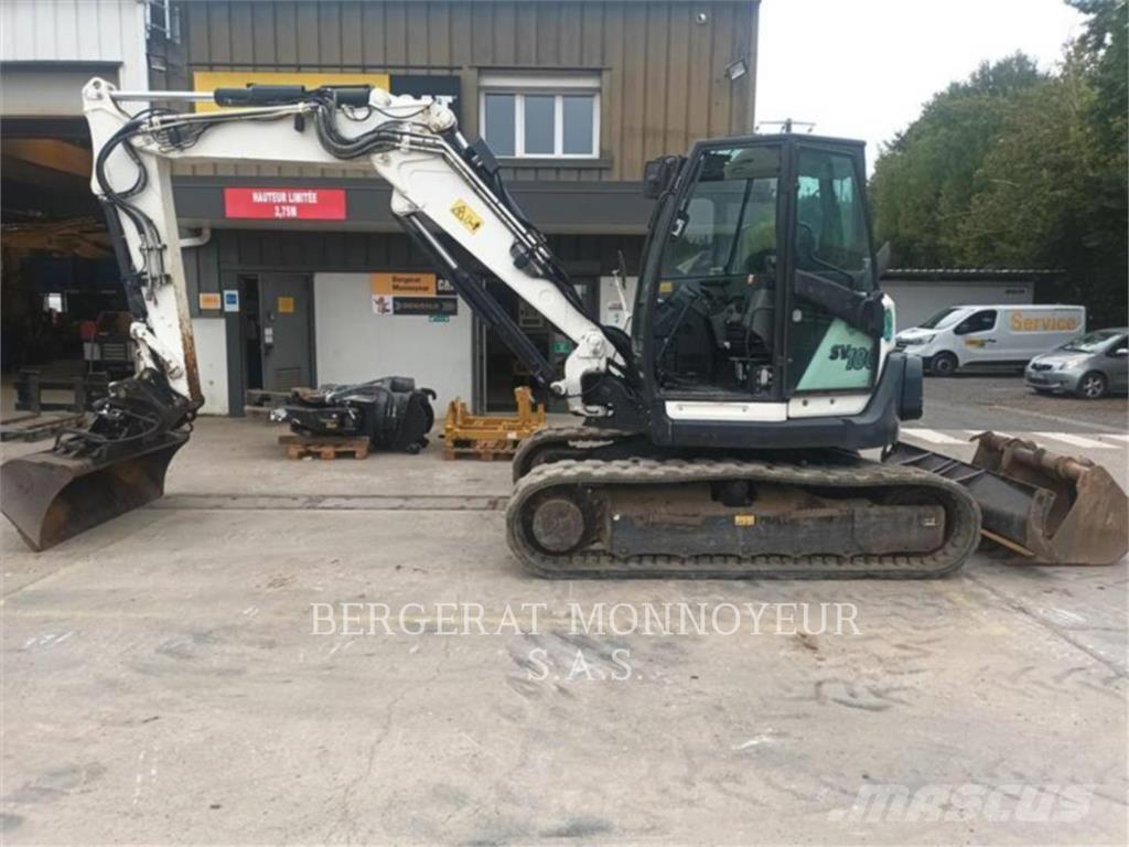 Yanmar SV100 Rupsgraafmachines