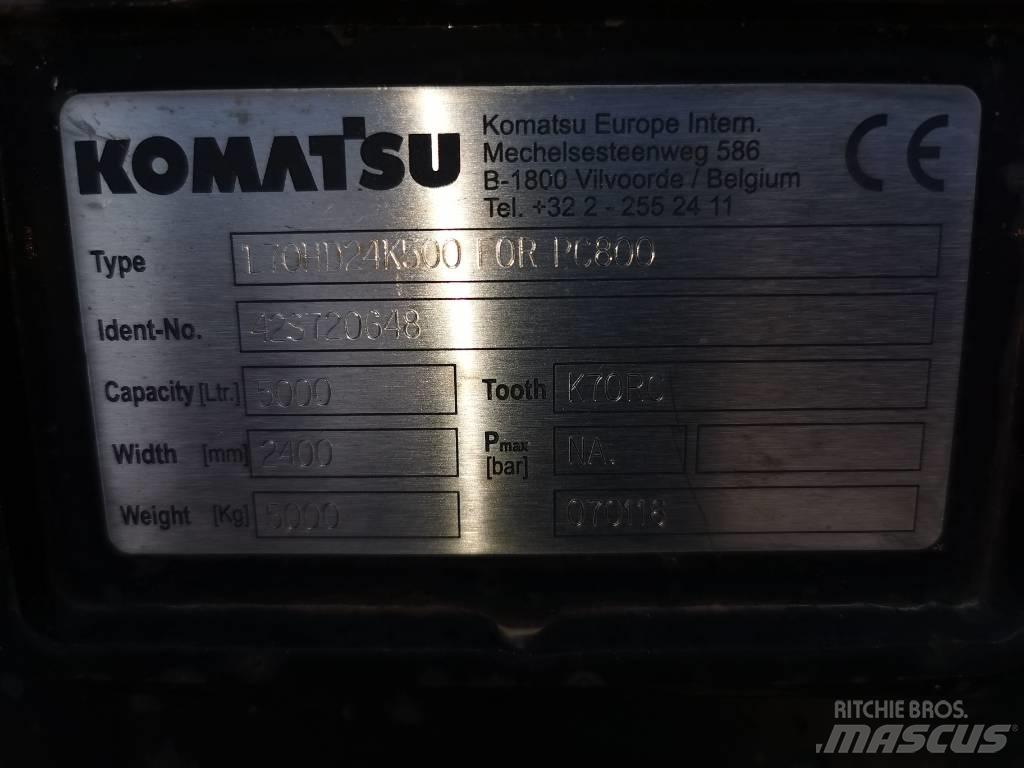 KOMATSU PC800 / PC750 Bakken