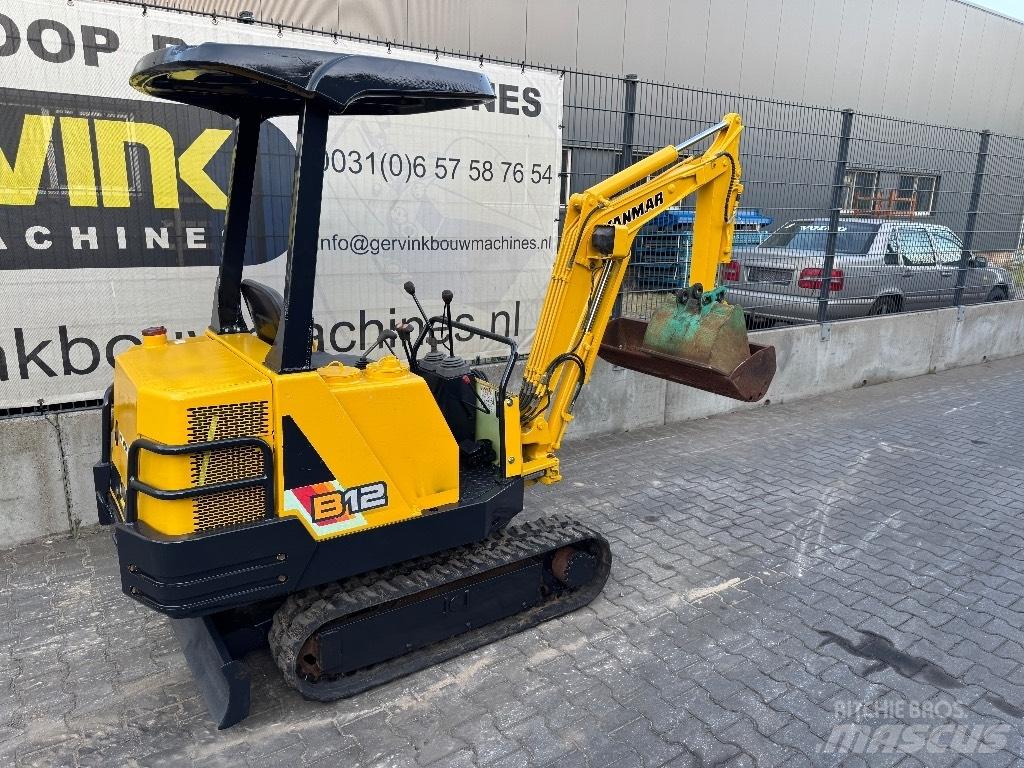 Yanmar B12 Minigraafmachines < 7t