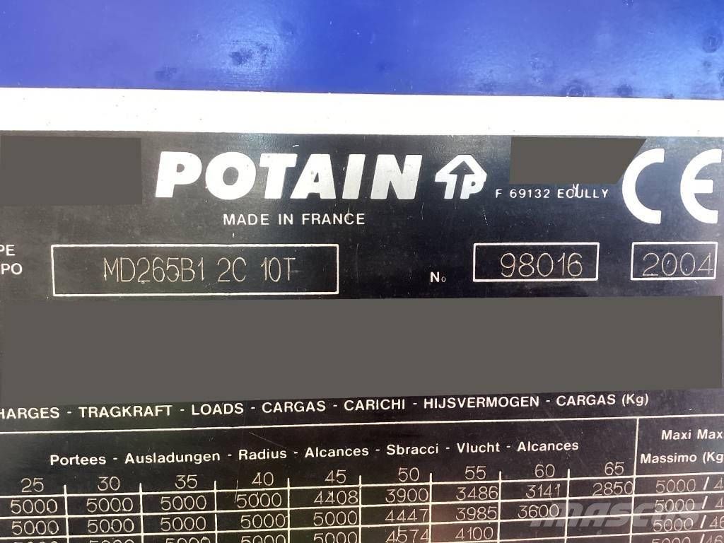 Potain MD265B1-J10 Torenkranen