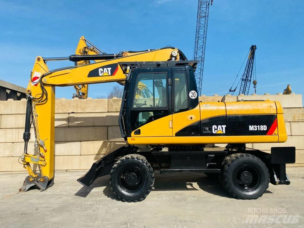 CAT M 318 D Wielgraafmachines