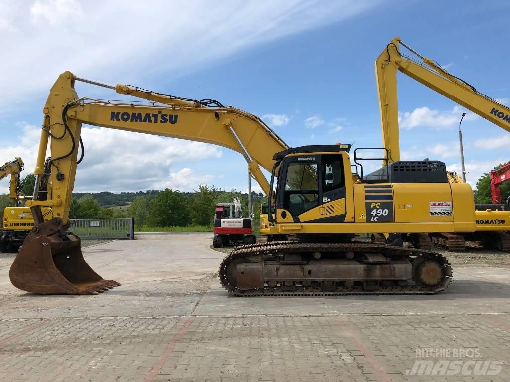 Komatsu PC490LC-10 Rupsgraafmachines