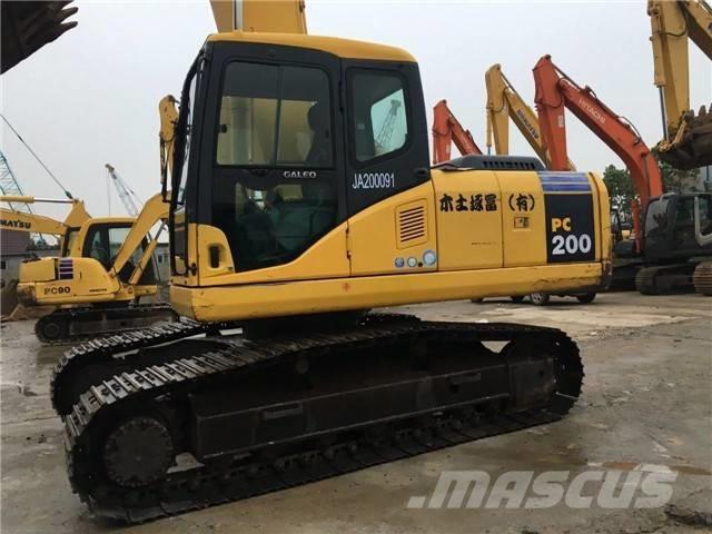 Komatsu pc200-7 Rupsgraafmachines