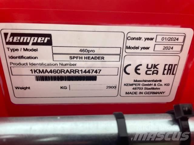 Kemper M 460 Pro Accessoires voor maaidorsmachines