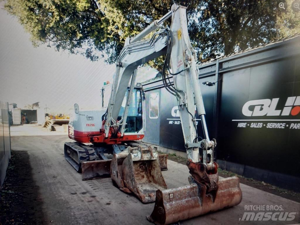 Takeuchi TB 290 Midigraafmachines 7t - 12t