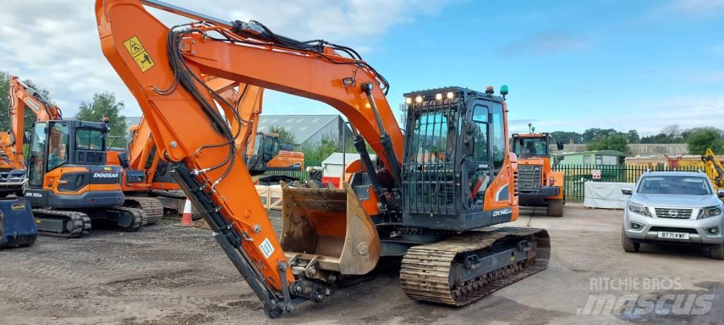 Doosan DX140LCR-5 Rupsgraafmachines