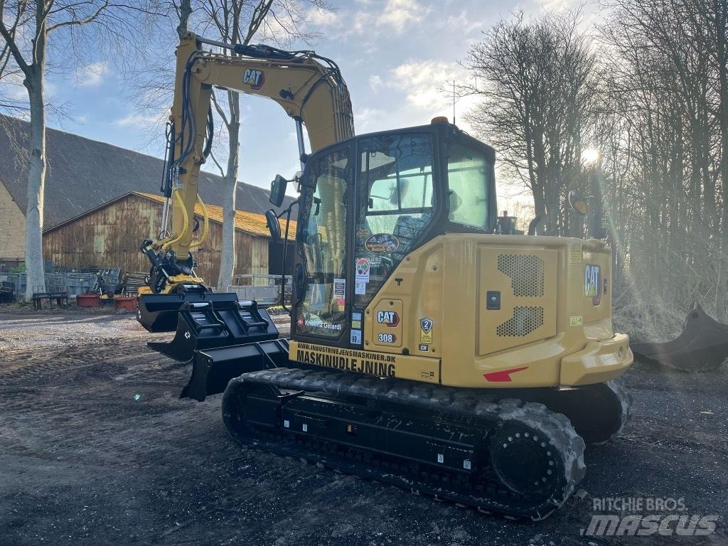 CAT 308 Midigraafmachines 7t - 12t