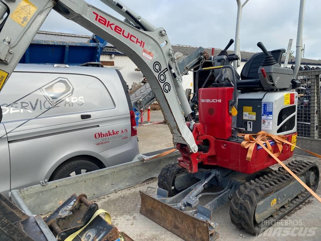 Takeuchi TB 210 Minigraafmachines < 7t