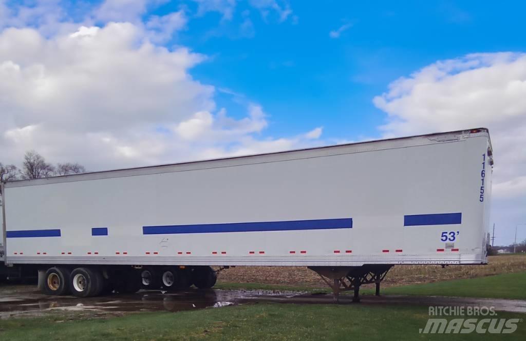 Great Dane 53X102 Gesloten opbouw trailers