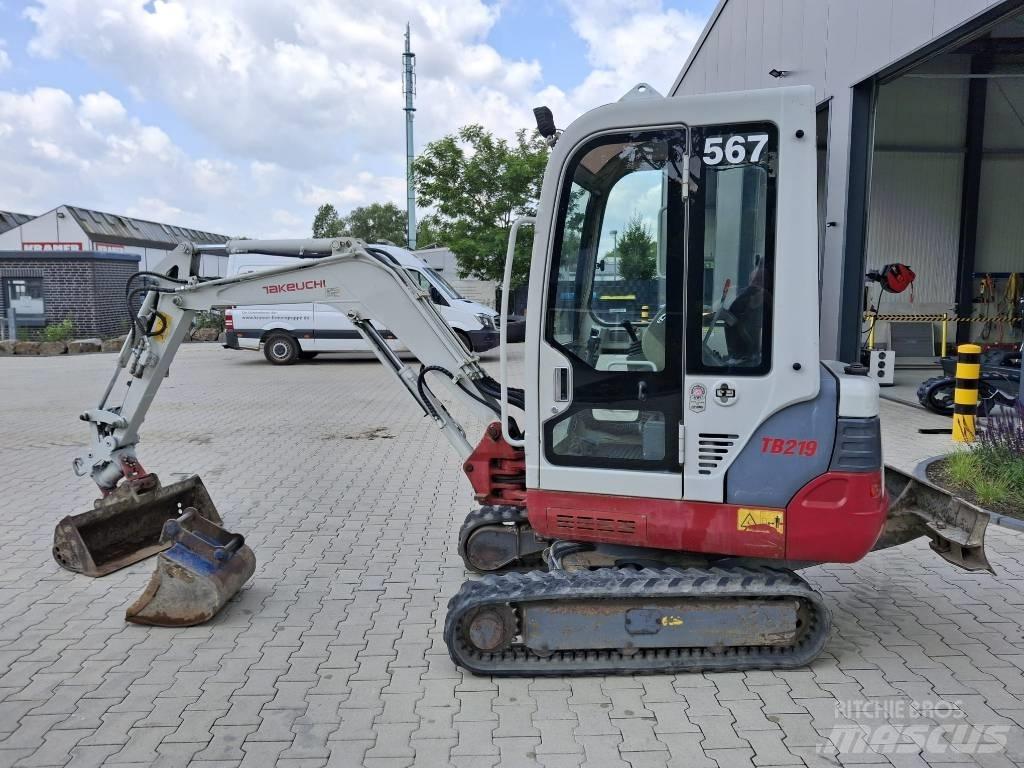 Takeuchi TB 219 Minigraafmachines < 7t