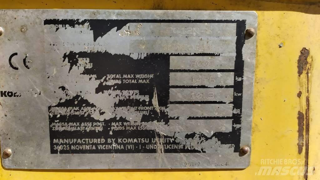 Komatsu PC 12 R-8 Minigraafmachines < 7t