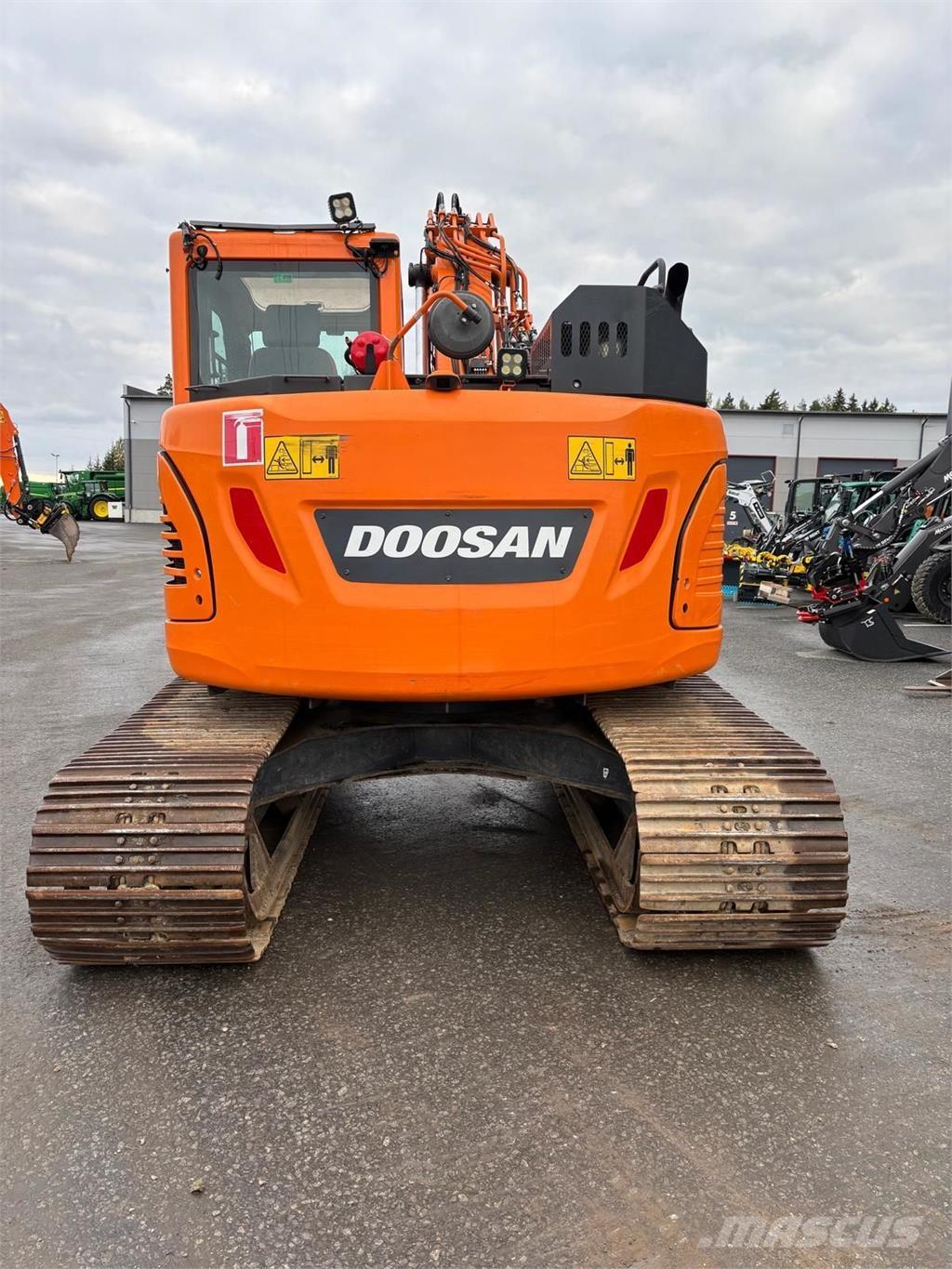 Doosan DX140LCR-5 Rupsgraafmachines