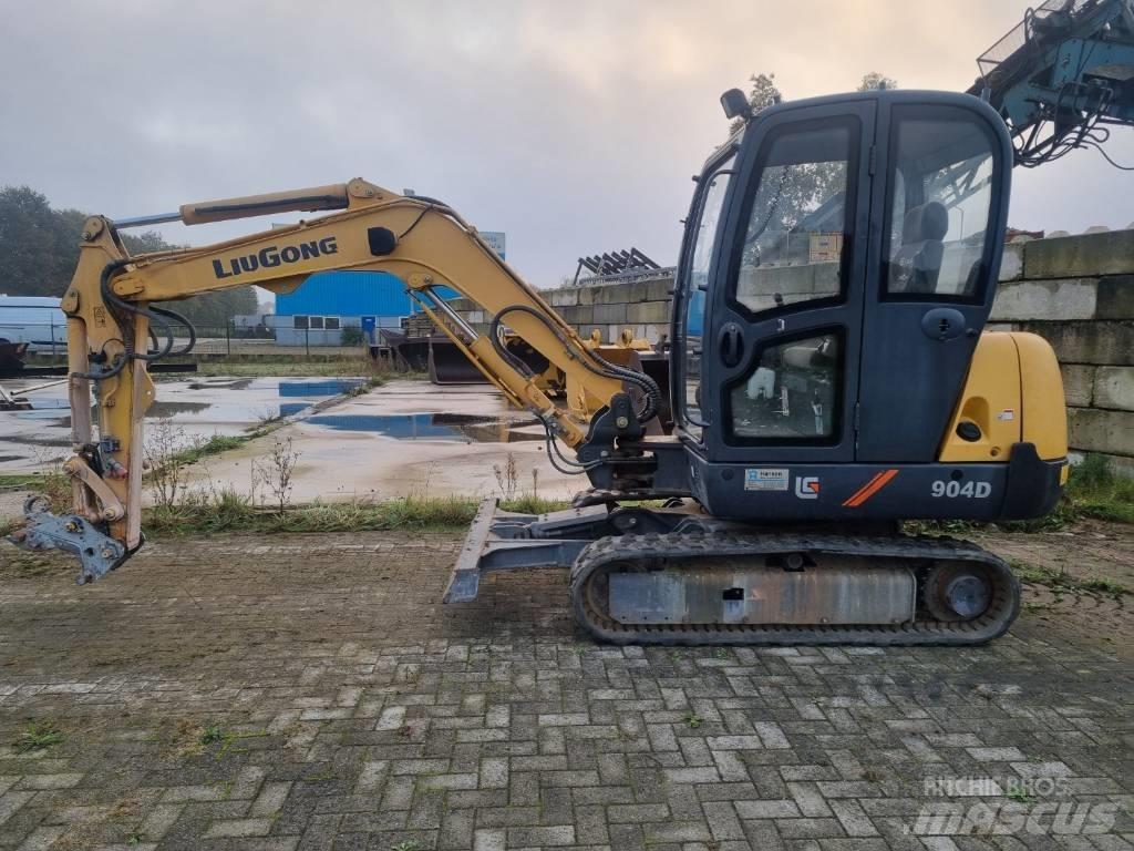 LiuGong 904D Minigraafmachines < 7t