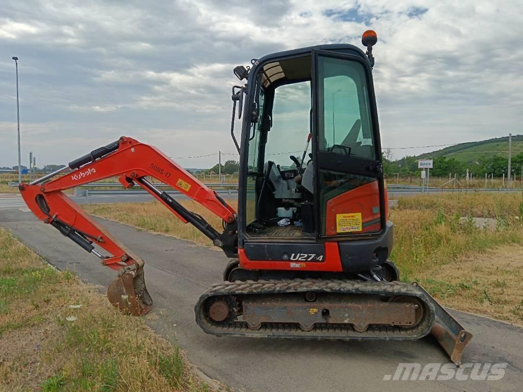 Kubota U 27-4 Minigraafmachines < 7t