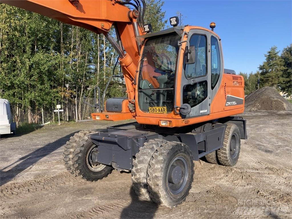 Doosan DX 170 W Wielgraafmachines