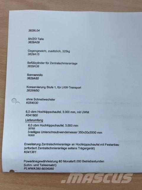 Komatsu WA 380-8 Wielladers