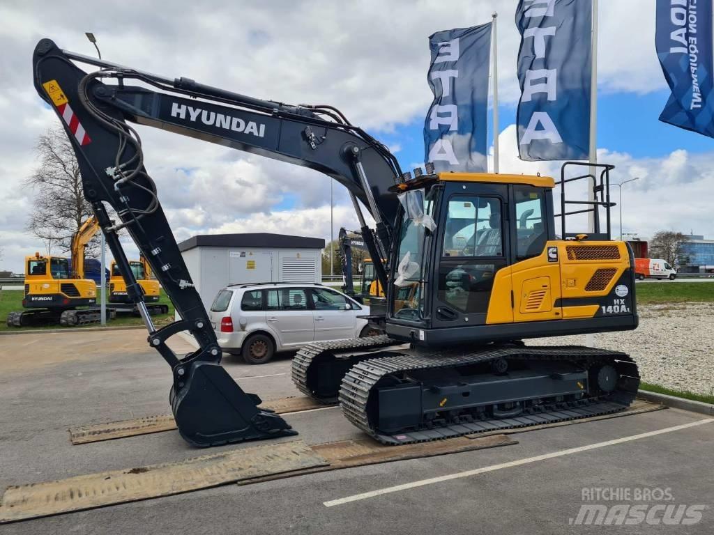 Hyundai HX140AL Rupsgraafmachines