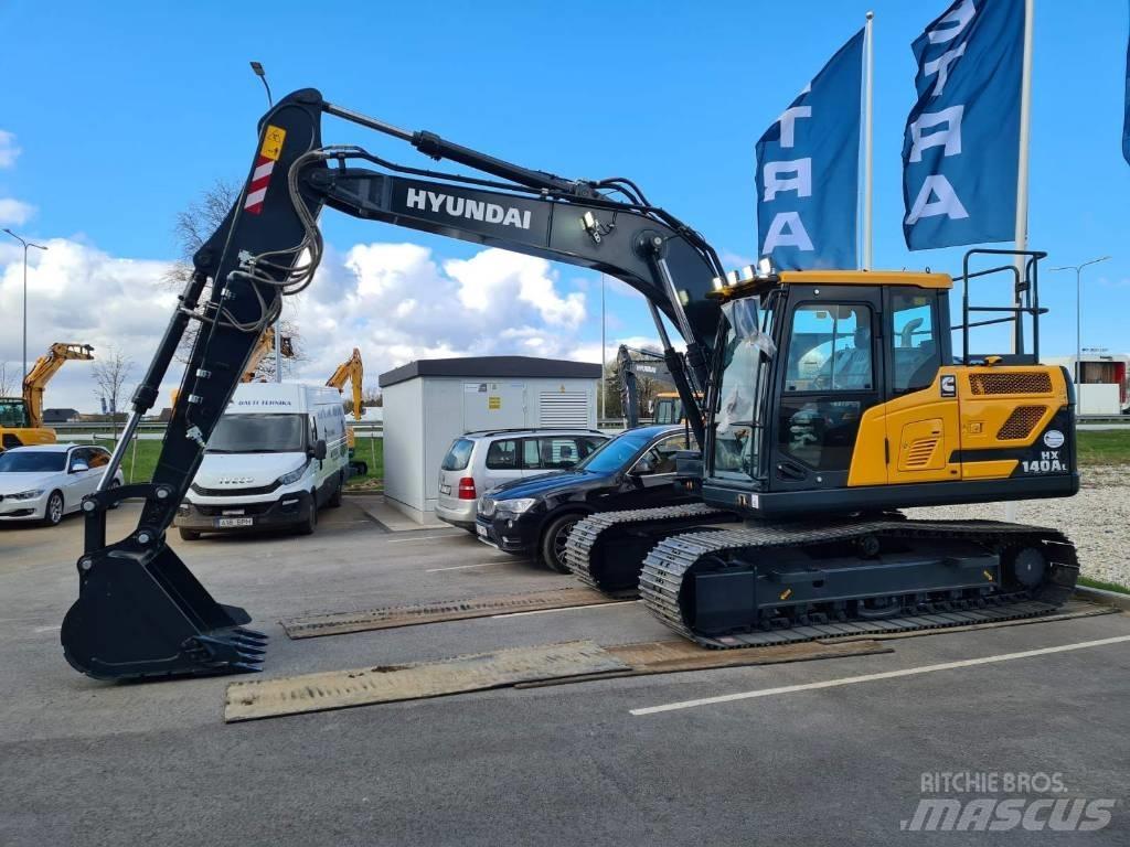 Hyundai HX140AL Rupsgraafmachines