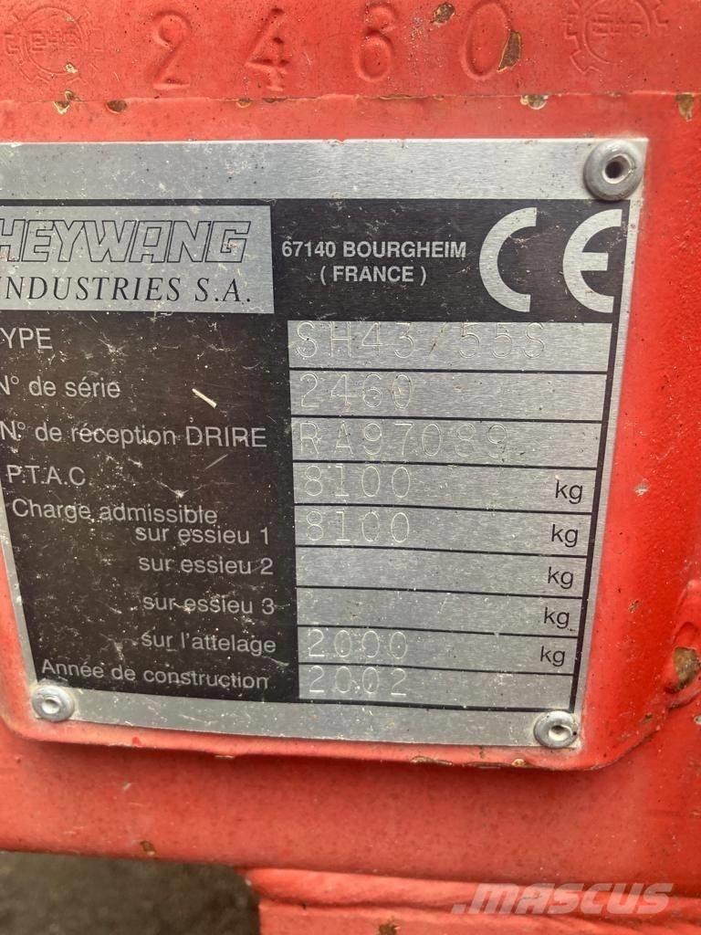 Heywang SH 43/55 S Mestverspreider