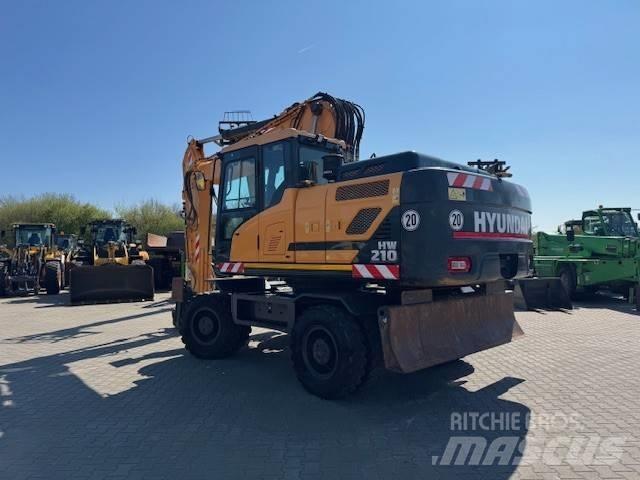 Hyundai HW 210 Wielgraafmachines