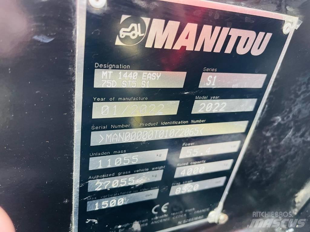 Manitou MT 1440 Easy Verreikers
