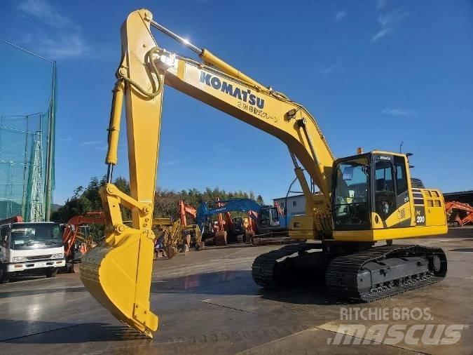 Komatsu PC 200 Rupsgraafmachines