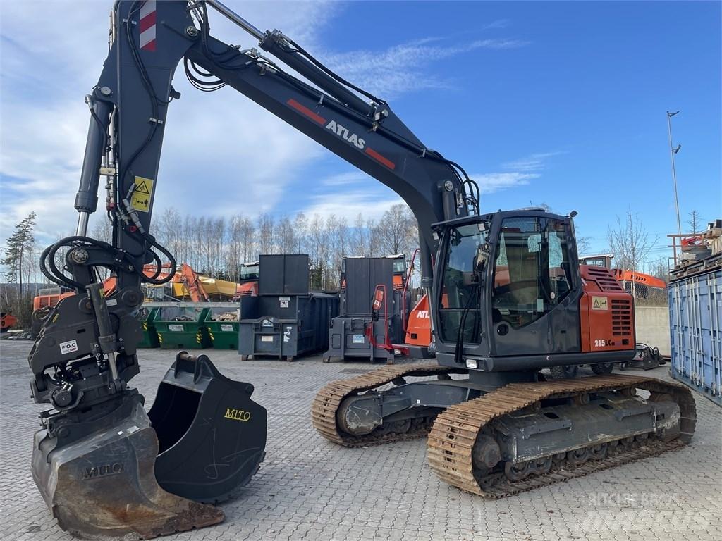Atlas 215LC SR Rupsgraafmachines