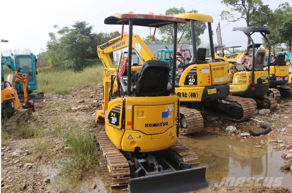 Komatsu PC 18 MR Minigraafmachines < 7t