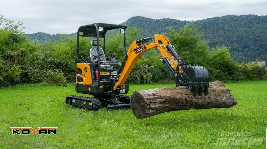 Yuchai U18 PREMIUM Minigraafmachines < 7t