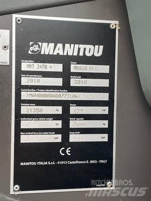 Manitou MRT2470 Verreikers