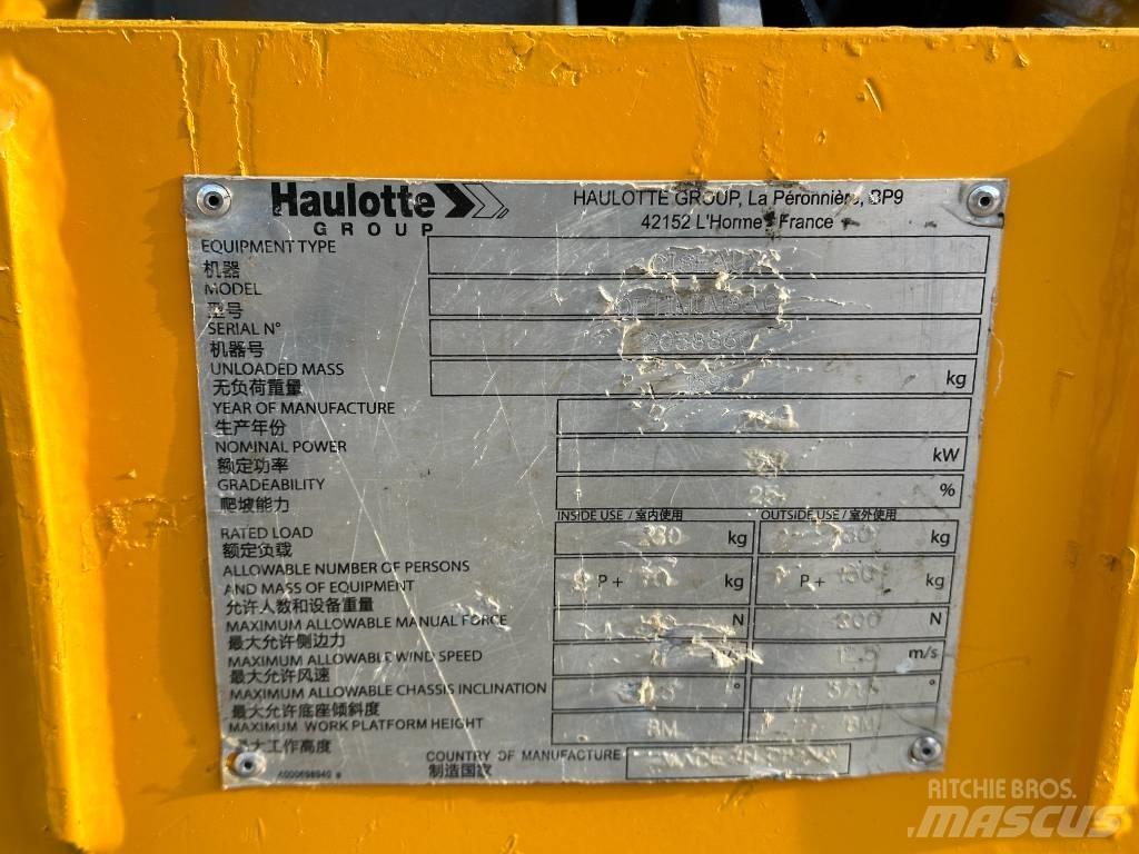 Haulotte OPTIMUM 8 Schaarhoogwerkers
