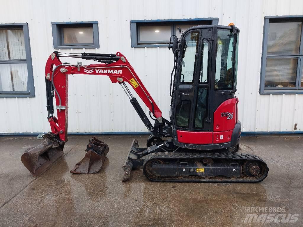 Yanmar Vio 26-6 Minigraafmachines < 7t