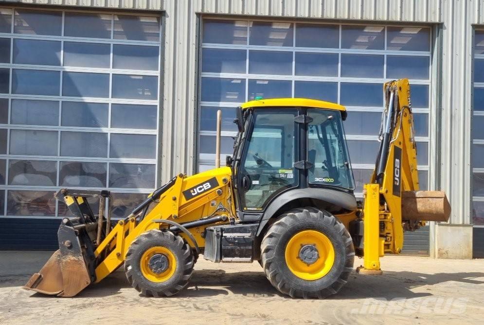 JCB 3 CX ECO Graaf-laadcombinaties